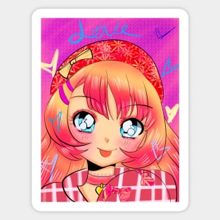 Peachy 1 Sticker